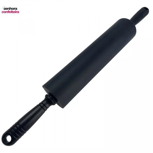 Rolo de Massa Silicone 52cm Preto -Prime Chef