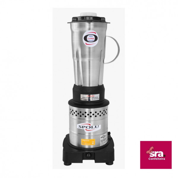 Liquidificador inox alta rotação 2 litros 220V